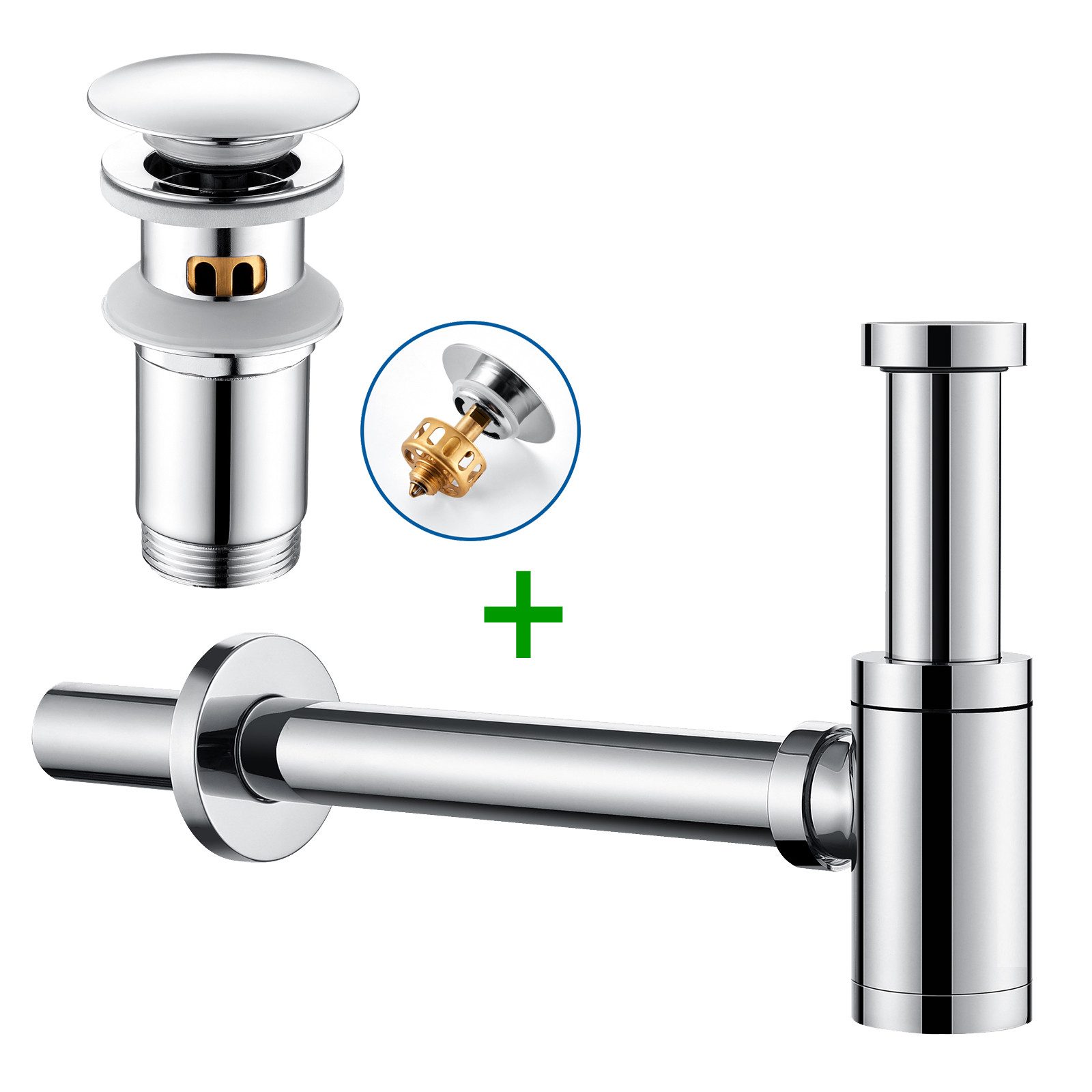 Auralum Max Siphon Ablaufgarnitur Siphon Pop günstig online kaufen