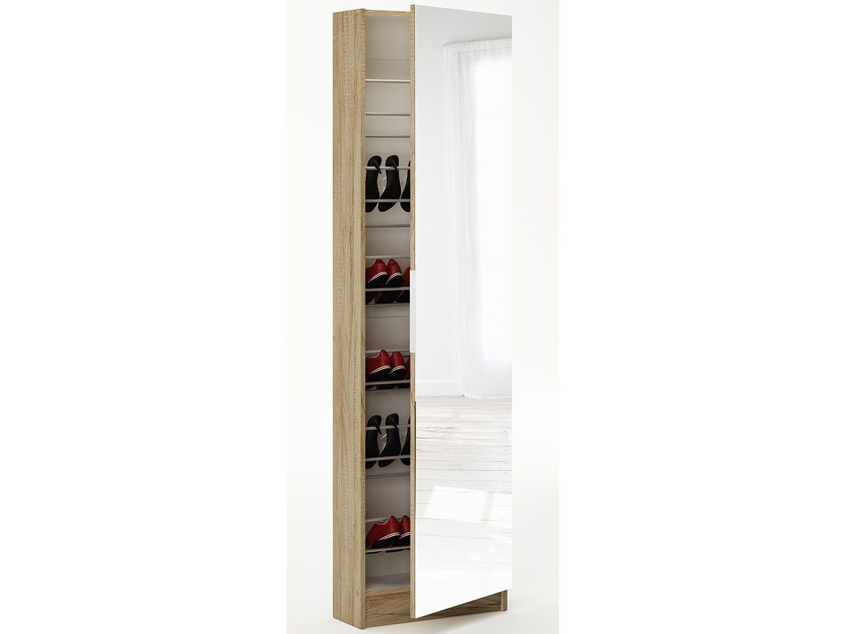 PREISBRECHER Schuhschrank Spiegelschuhschrank "Goswin" 50 x günstig online kaufen