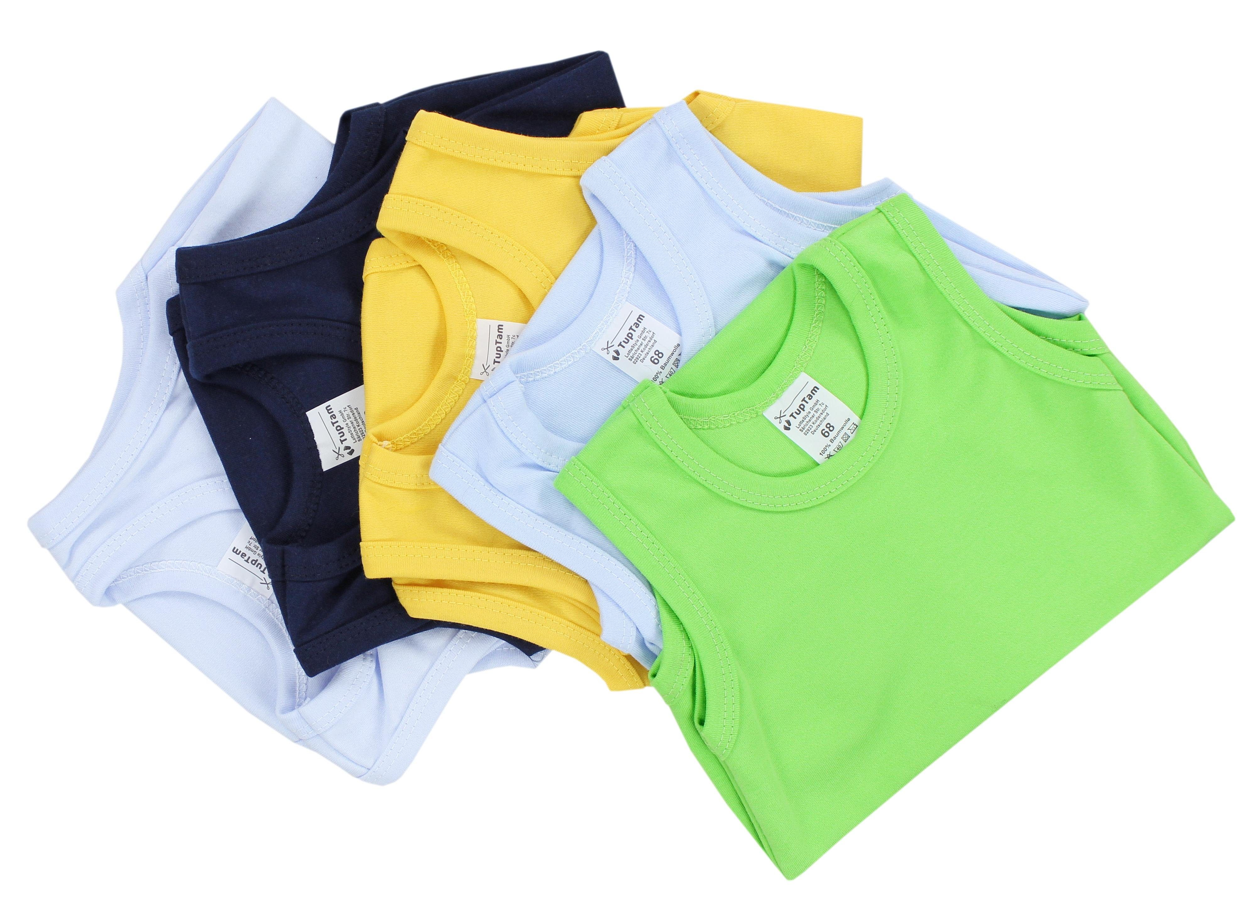 TupTam Achselbody Farbenmix Pack 5er TupTam Baby Body 1 in Jungen Unifarben