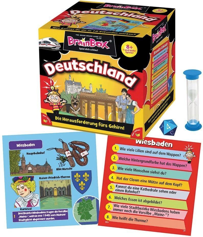 Gedächtnisspiel BrainBox Deutschland Spiel,