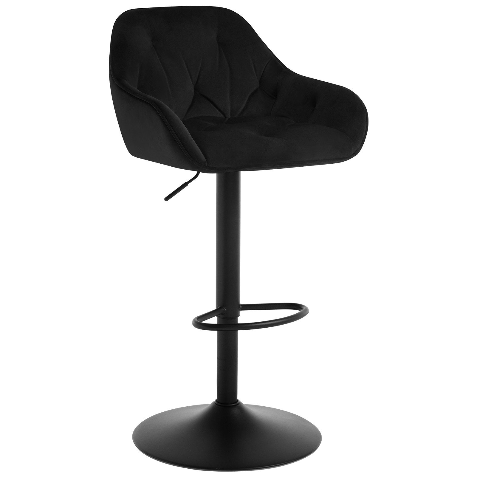 Woltu Barhocker (2 St), höhenverstellbar drehbar, mit Armlehmen Fußstütze günstig online kaufen