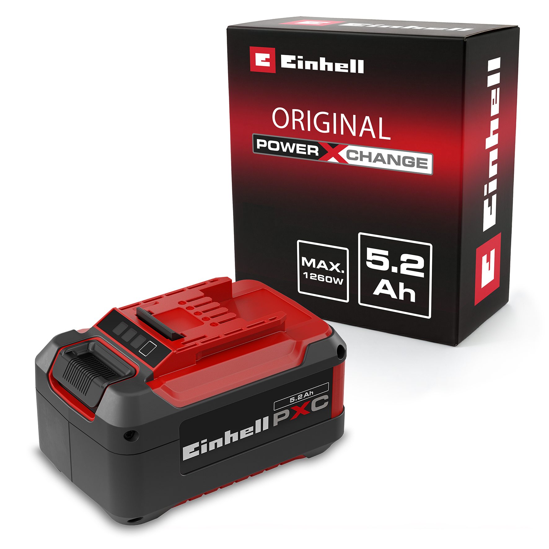 Einhell Einhell Original Akku PXC 18 V 5,2 Ah Akku, Inkl. Akku 18 V, 5,2 Ah