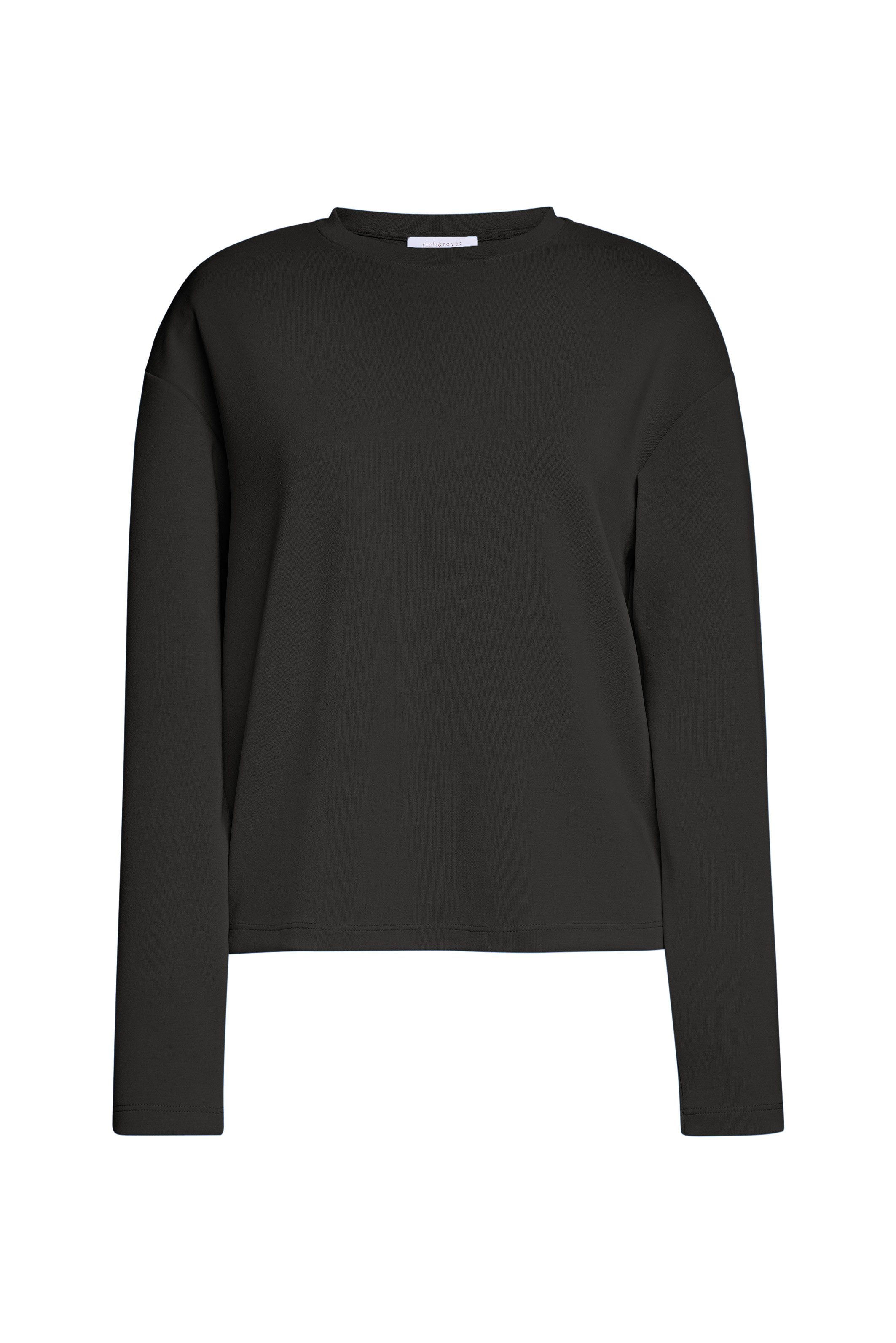 RICHROYAL Sweatshirt 2409 T Peach Crew überschnittene Schultern, softer Griff, Rundhals – Bild 3 von 5