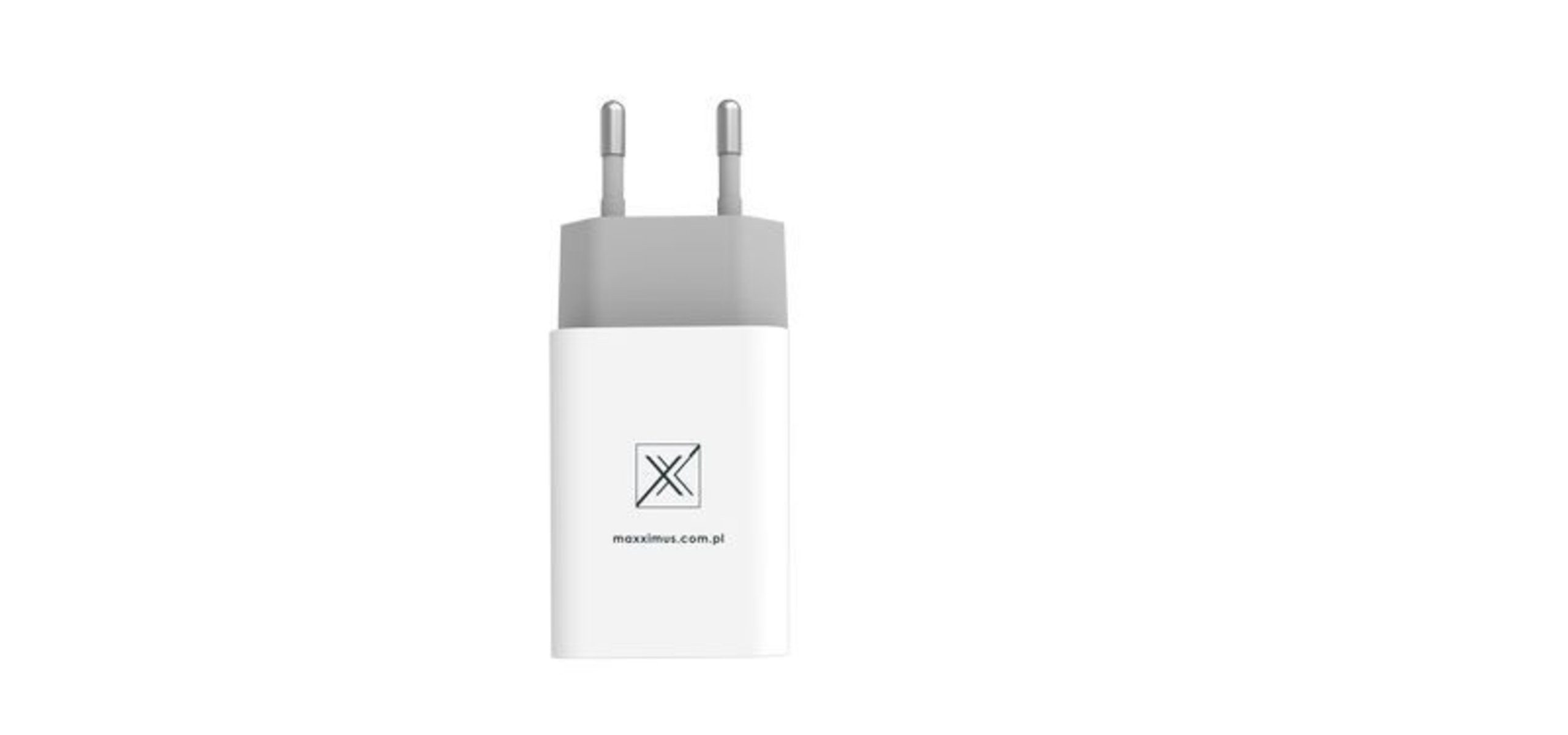 Maxximus Wandladegerät Maxximus Urban 2,1A Typ-C 2xUSB Smartphone-Ladegerät