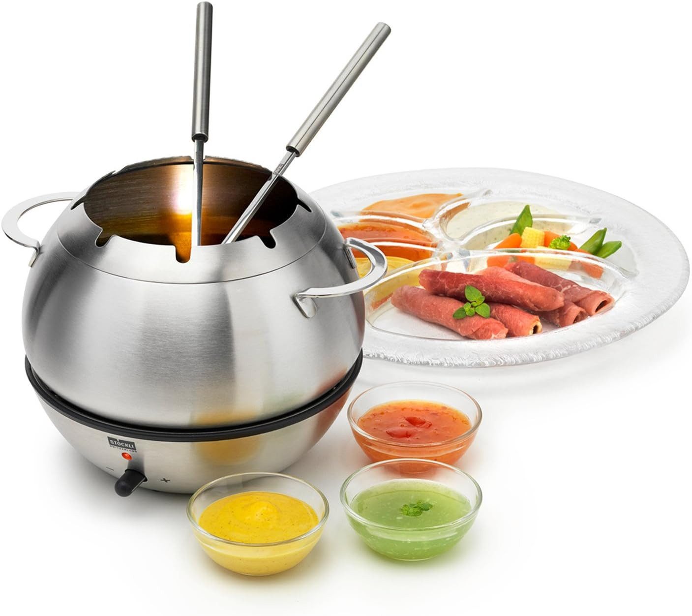 Stöckli Ersatzscherkopf Stöckli Fondue garnitur Hot'Bowl elektrisch