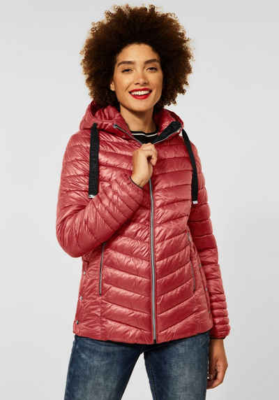 Damen Bekleidung Jacken Freizeitjacken K-Way Synthetik Polyester jacke in Rot 