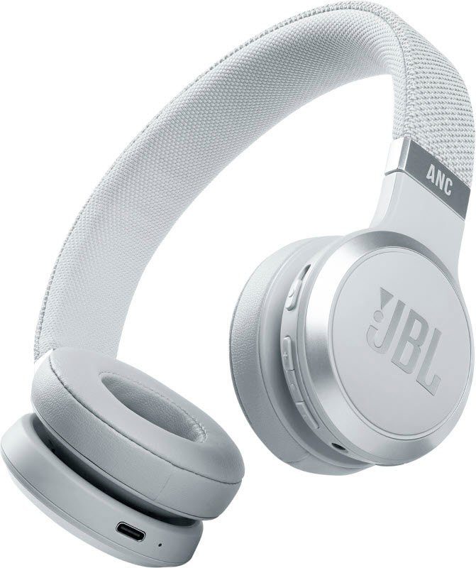 JBL LIVE 460NC Kabelloser On-Ear-Kopfhörer (Noise-Cancelling, Google  Assistant, Bluetooth)