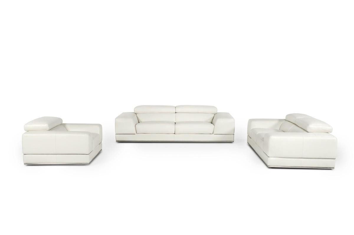 Xlmoebel Polstergarnitur Ledercouch 3+2+1 Sitzer Set Polstergarnitur Designer-Sofa, (Sofagarnitur 3+2+1 Sitzer), Hergestellt in Europa