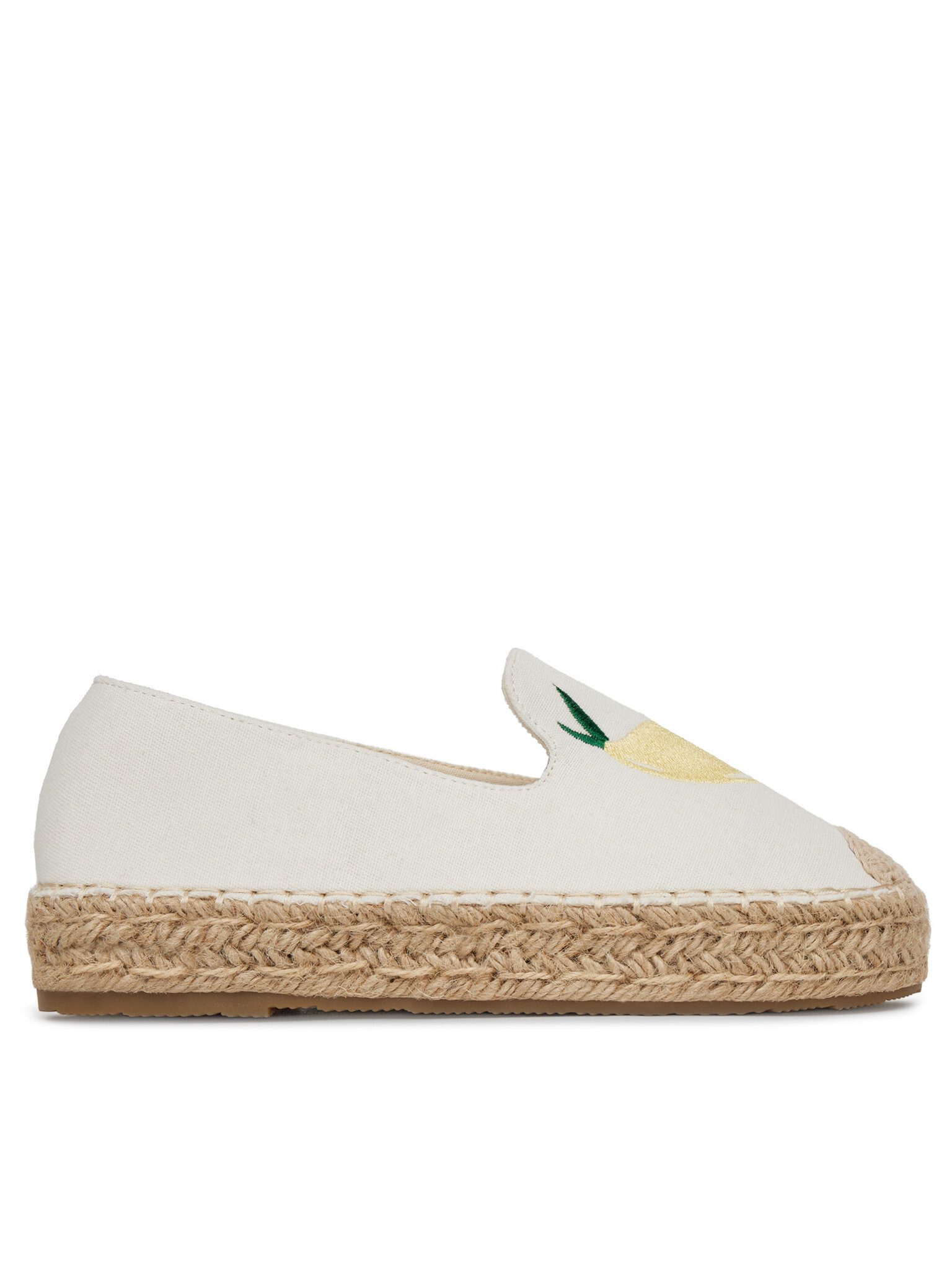 DeeZee Deezee Damen Espadrilles Weiß 8-807-2 Espadrille