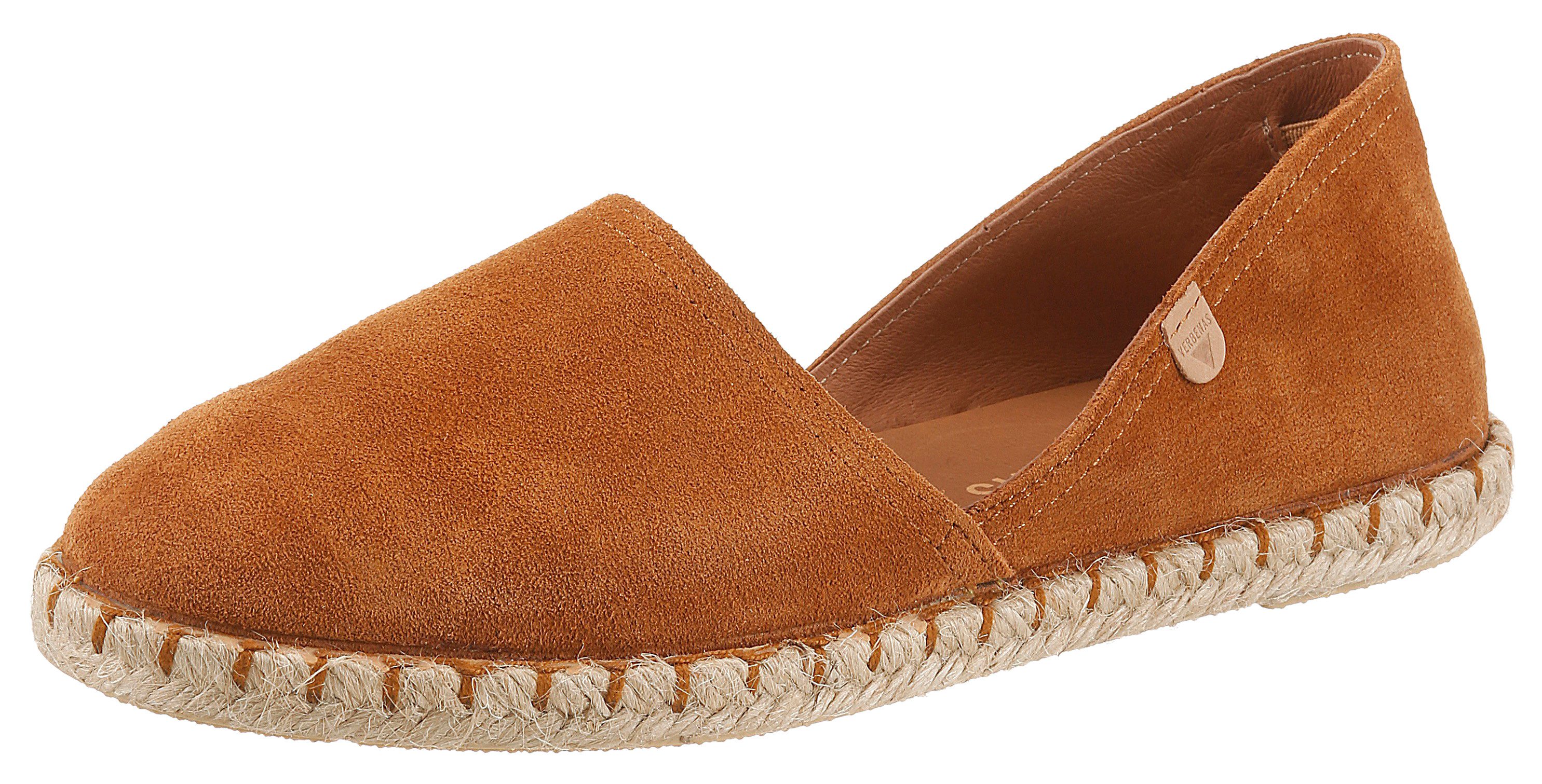 VERBENAS CARMEN SERRAJE Espadrille, Schlupfschuh, Sommerschuh, Loafer mit typischem Jute-Rahmen