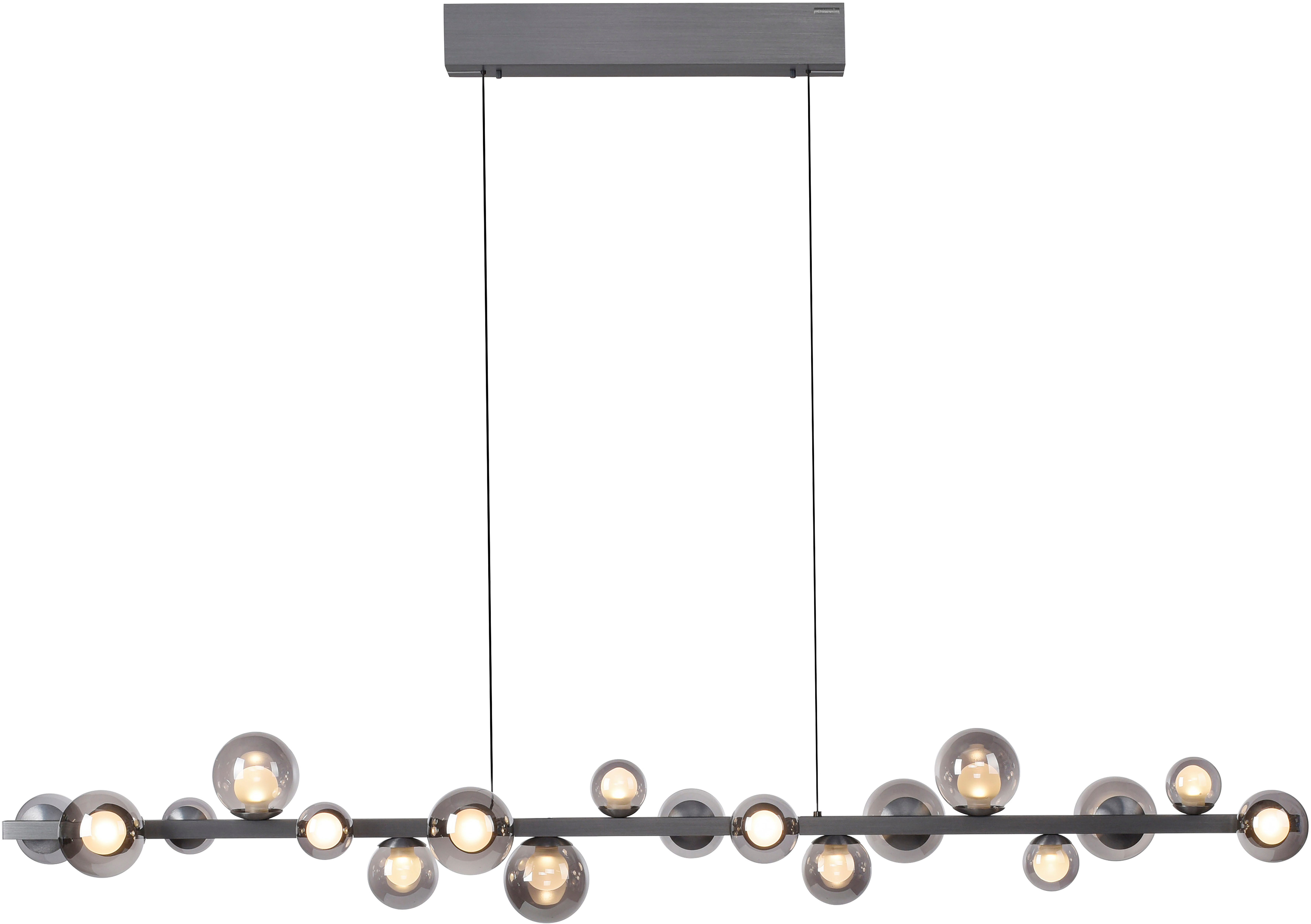 Neuhaus PURE LED Pendelleuchte PURE E-Popup, CCT - über Fernbedienung, LED fest integriert, warmweiß - kaltweiß, e-LIFT® Funktion, CCT, dimmbar über Fernbedienung