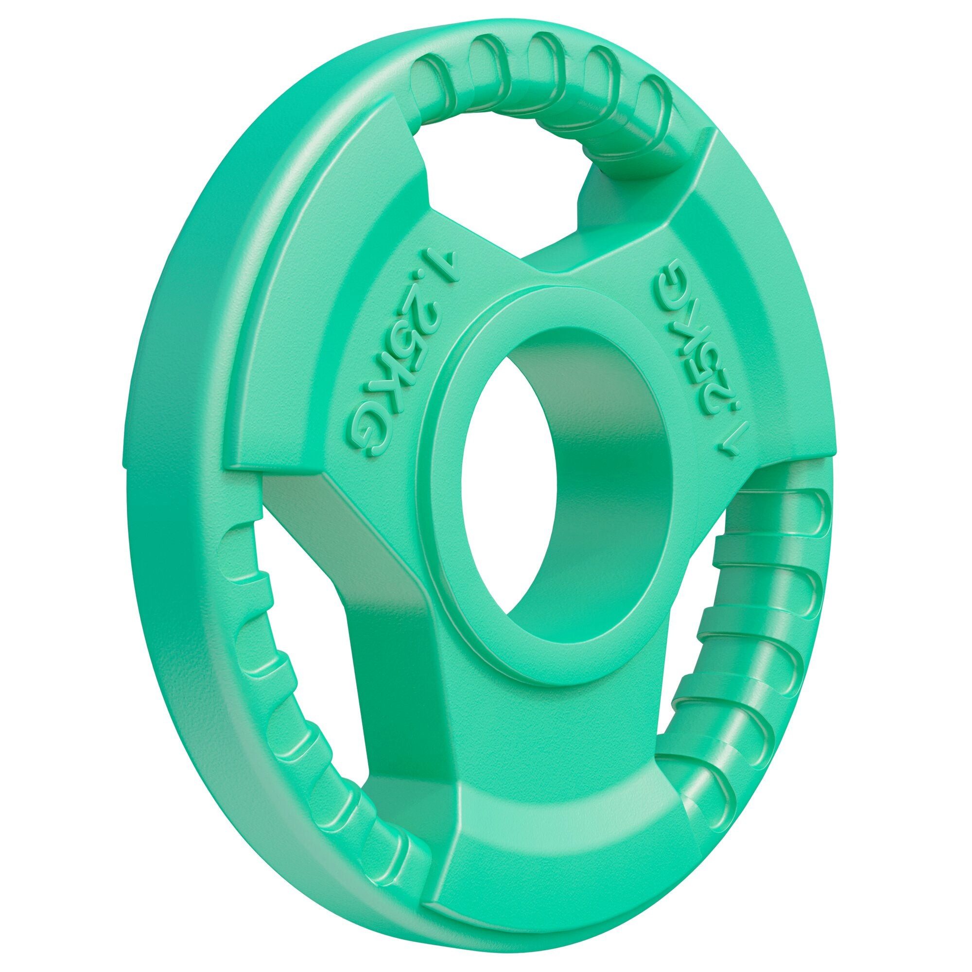 GORILLA SPORTS Hantelscheibe Hantelscheibe 50/51mm Olympia Gummi Gripper 1,25-25 KG, 1.25 kg, (1-tlg)