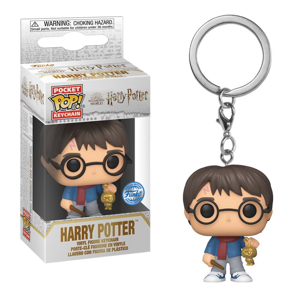 Schlüsselanhänger Pocket Harry POP! Holiday Potter Funko