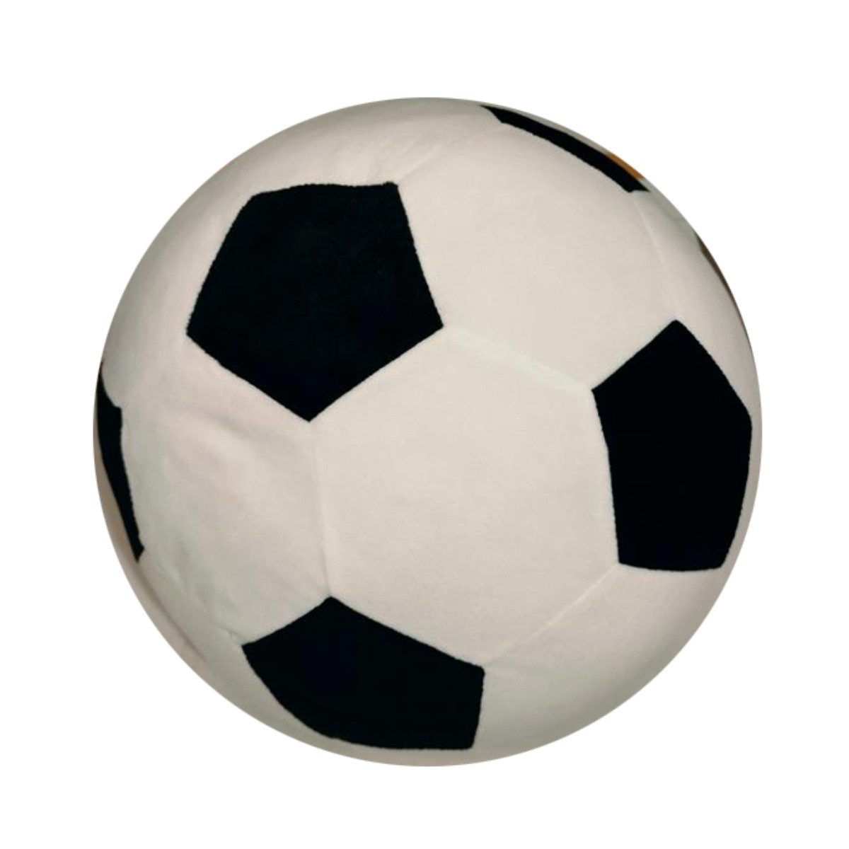 Jerry Fabrics Dekokissen Football 3D Kuschelkissen Fußballkissen 41 cm dekoratives Formkissen