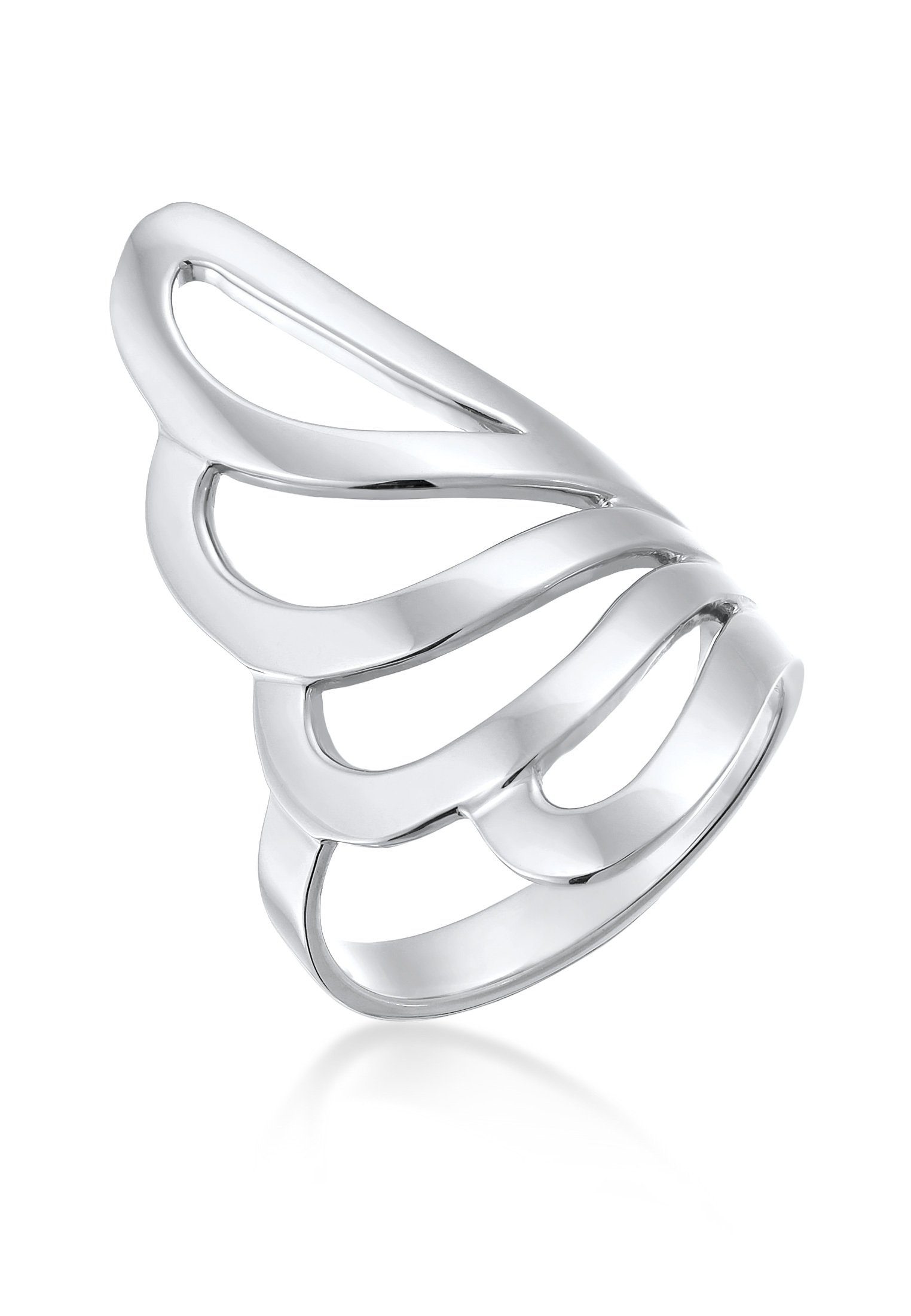 Nenalina Fingerring Basic Wellen Geschwungen Schlicht günstig online kaufen