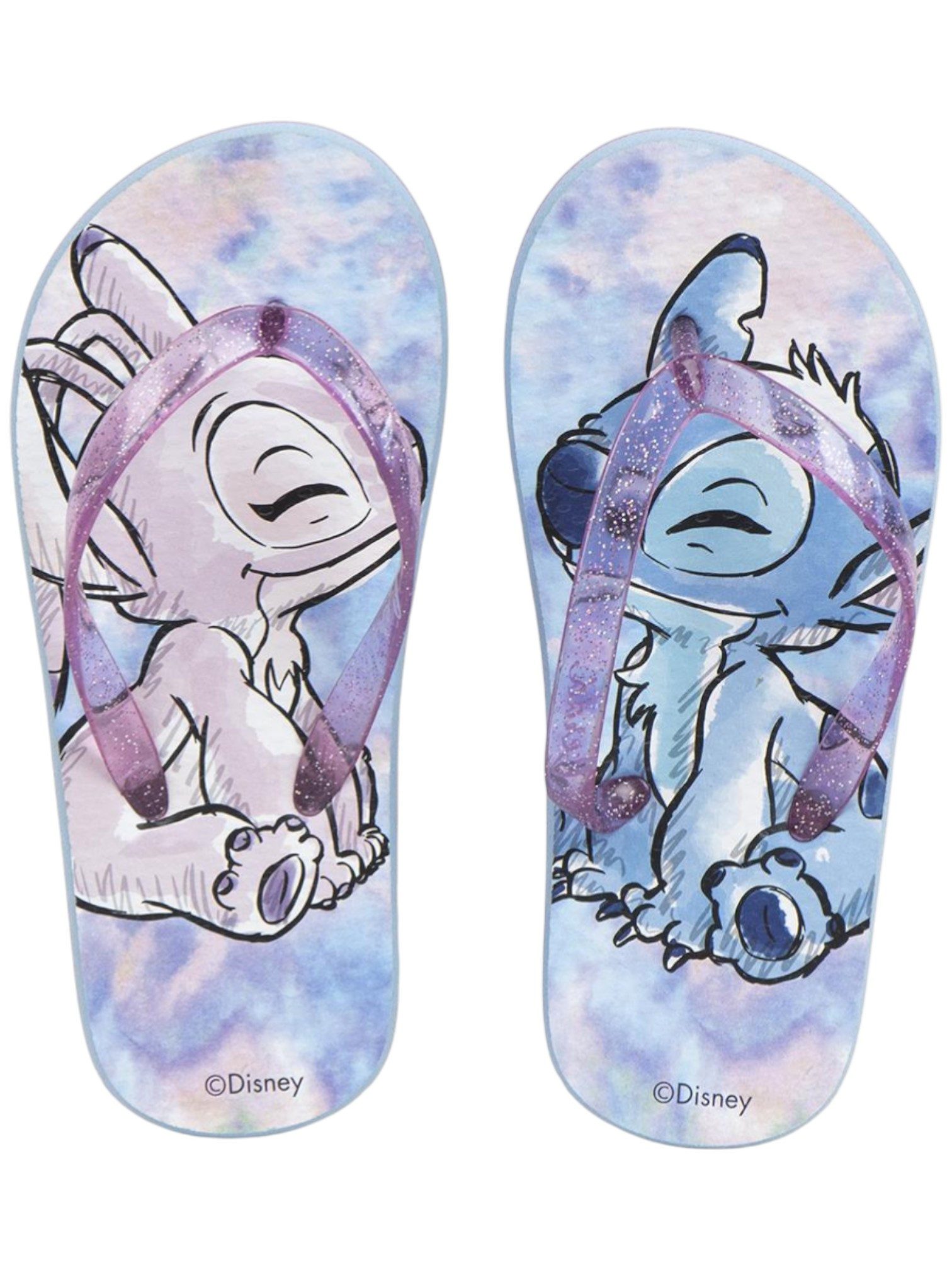 Cerdá Disney Lilo & Stitch Zehentrenner (2-tlg) Mädchen Sandalen Größe 28 - 35