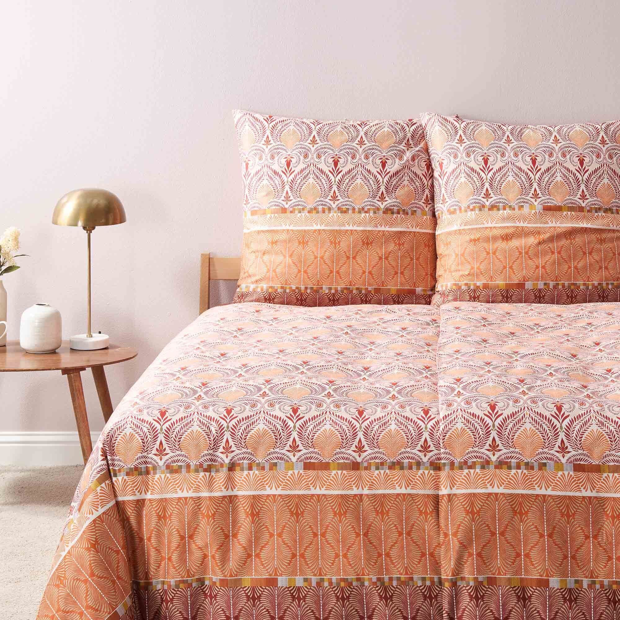 Bassetti Bettwäsche NAIROBI, Satin, 3 teilig, aus satinierter Baumwolle