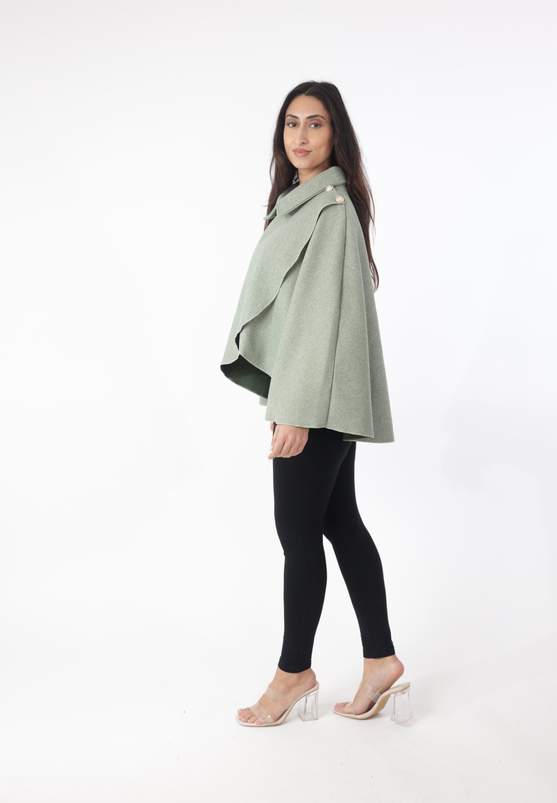 Elara Poncho Jacke