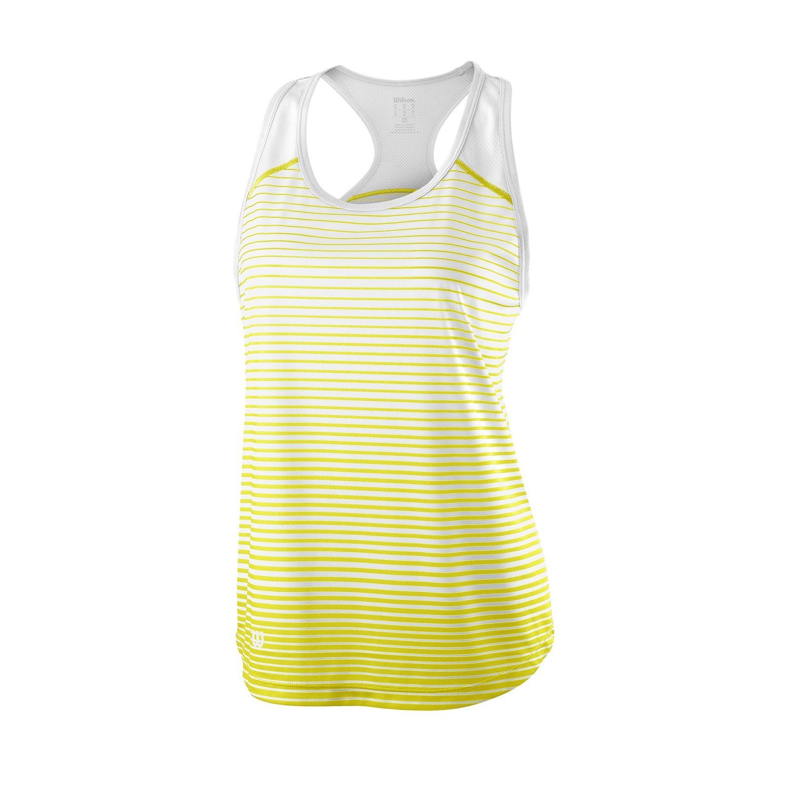 Wilson Tanktop Tennis-Tank Team Striped gelb/weiss Damen