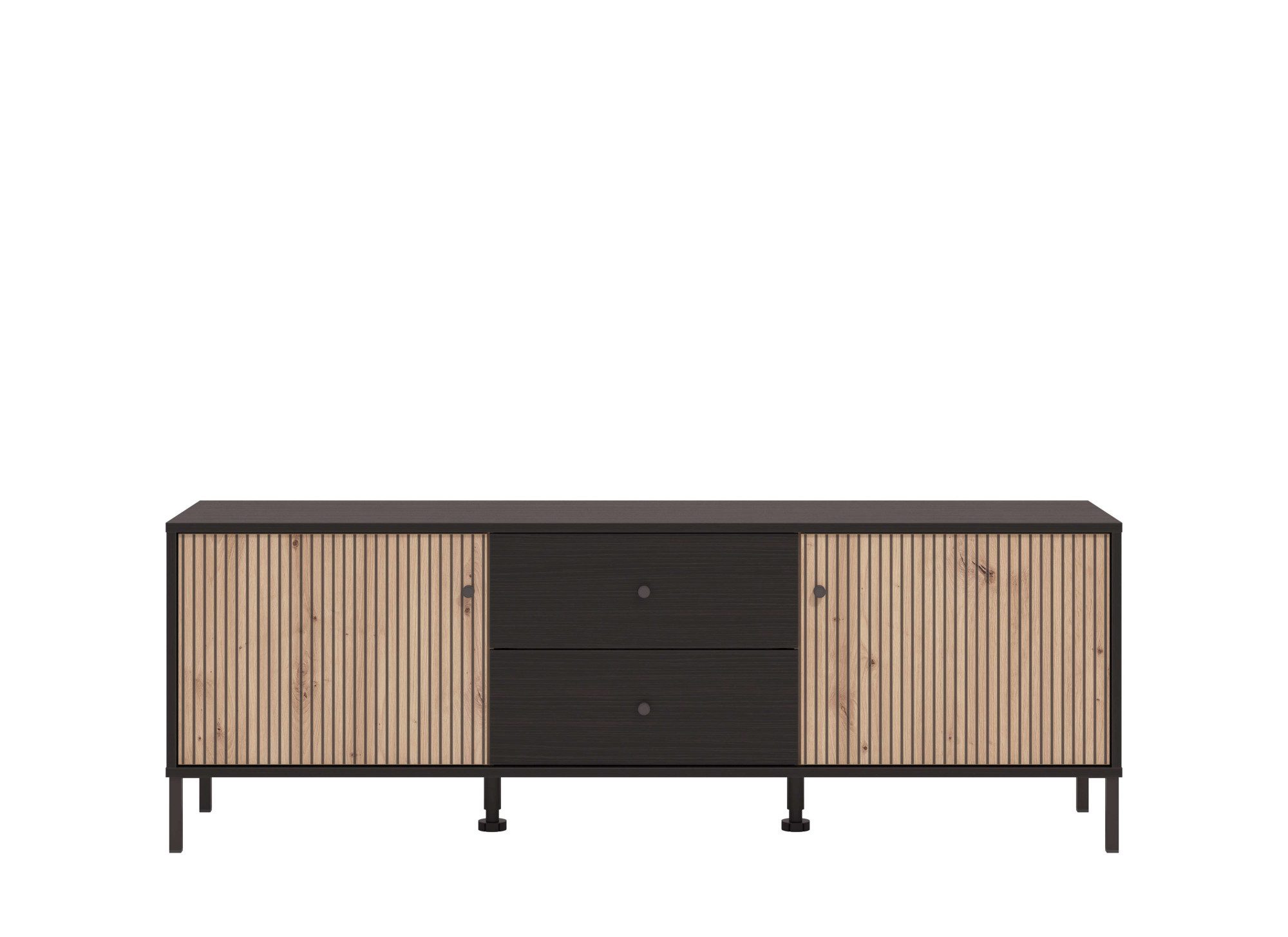 INOSIGN Lowboard "Correze, TV-Lowboard, TV-Schrank, TV-Ständer, Breite 157 günstig online kaufen