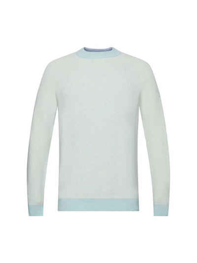 edc by Esprit Rundhalspullover Gestreifter Stehkragen-Pullover