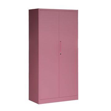 Jan Nowak Aktenschrank Aufbewahrungsschrank, 900 x 1850 x 450 mm pink