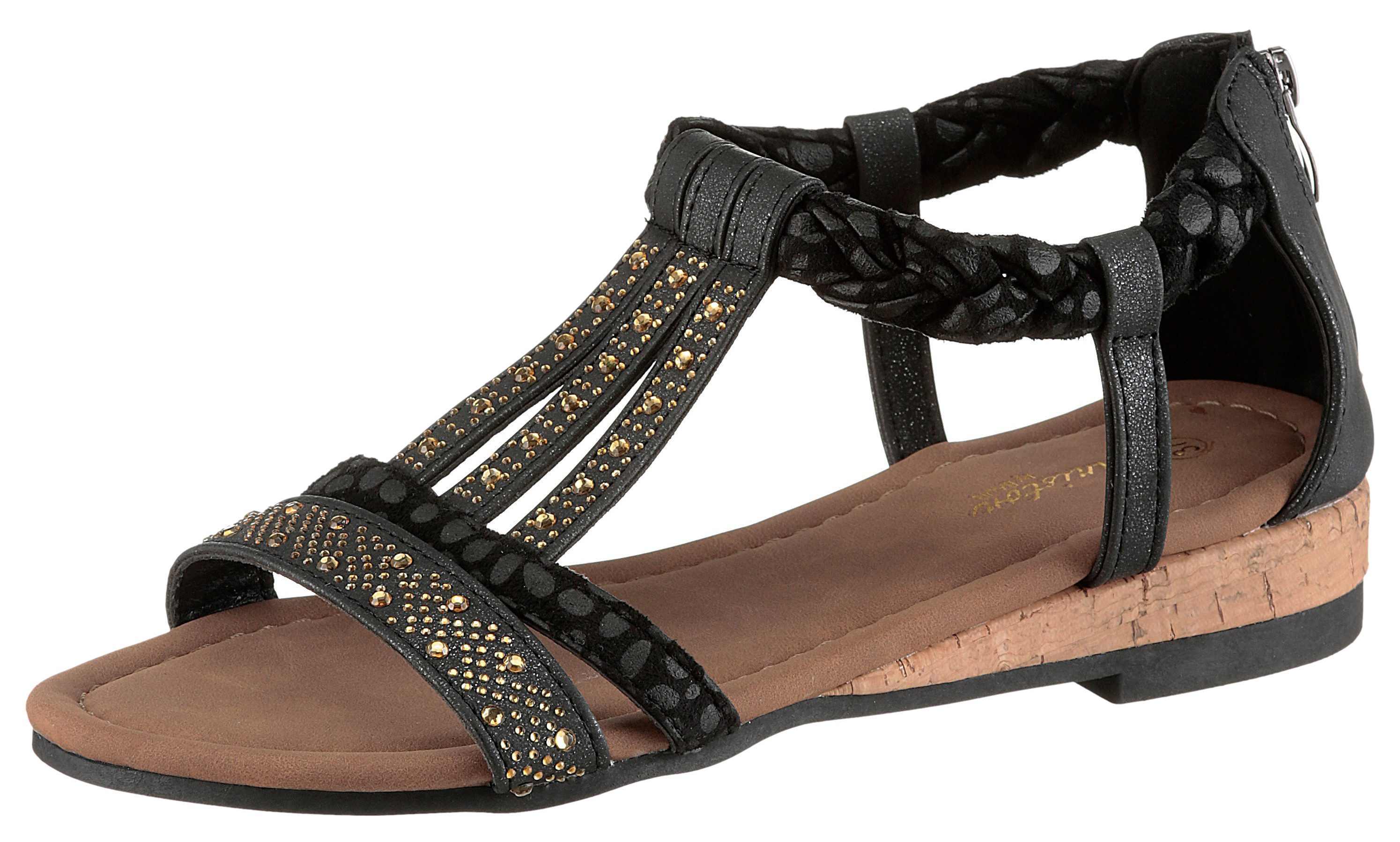 Aniston SHOES Riemchensandale Sommerschuh, Sandalette - NEUE KOLLEKTION