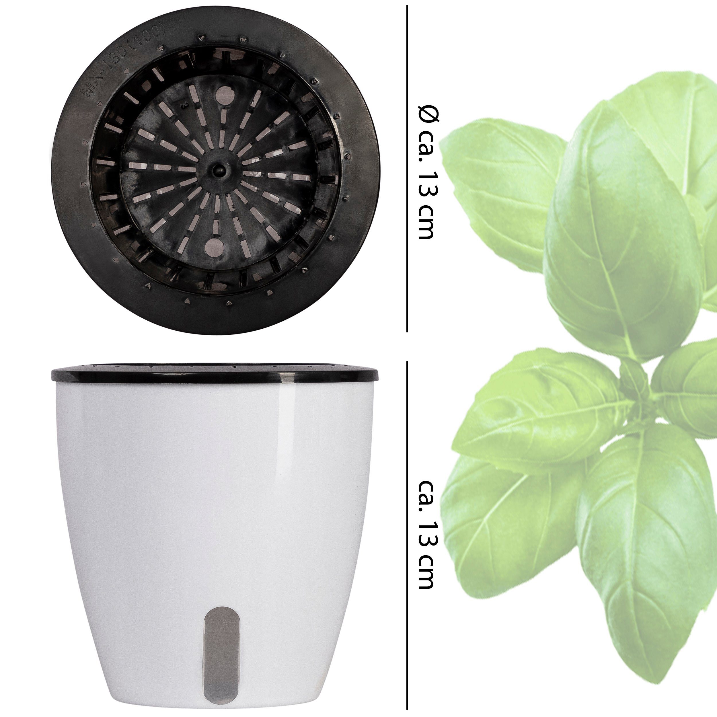 ONVAYA Kräutertopf Pflanztopf selbstwässernd, verscheidenene Sets günstig online kaufen