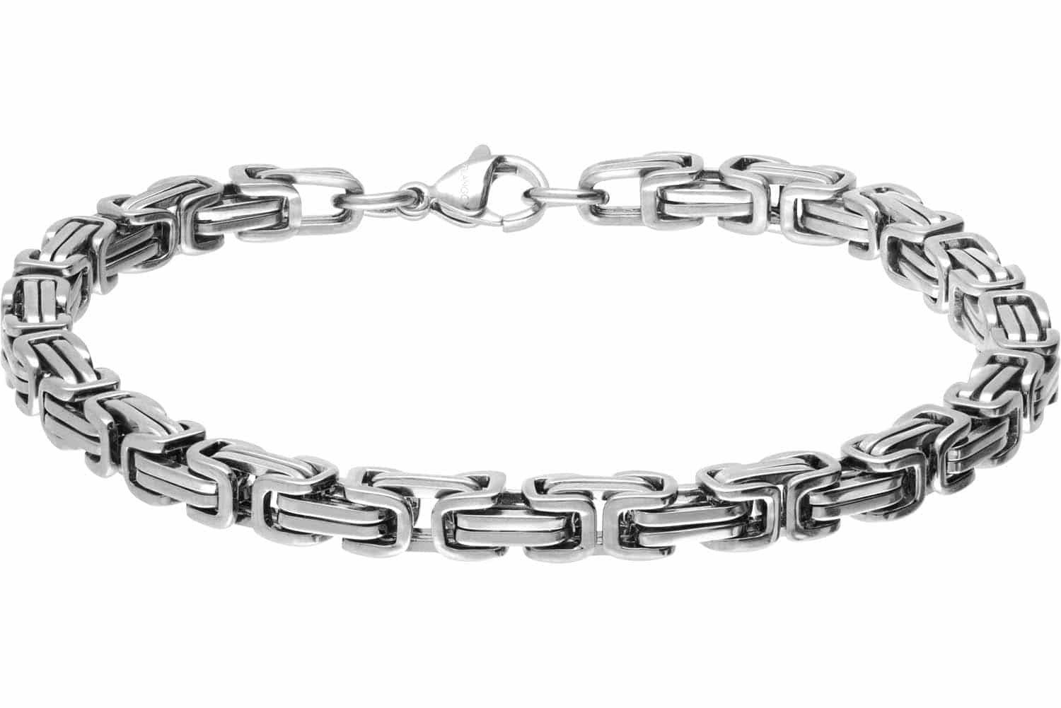 FILANGO Armband Chirurgenstahl Königsarmband (Armbänder, 1-tlg)