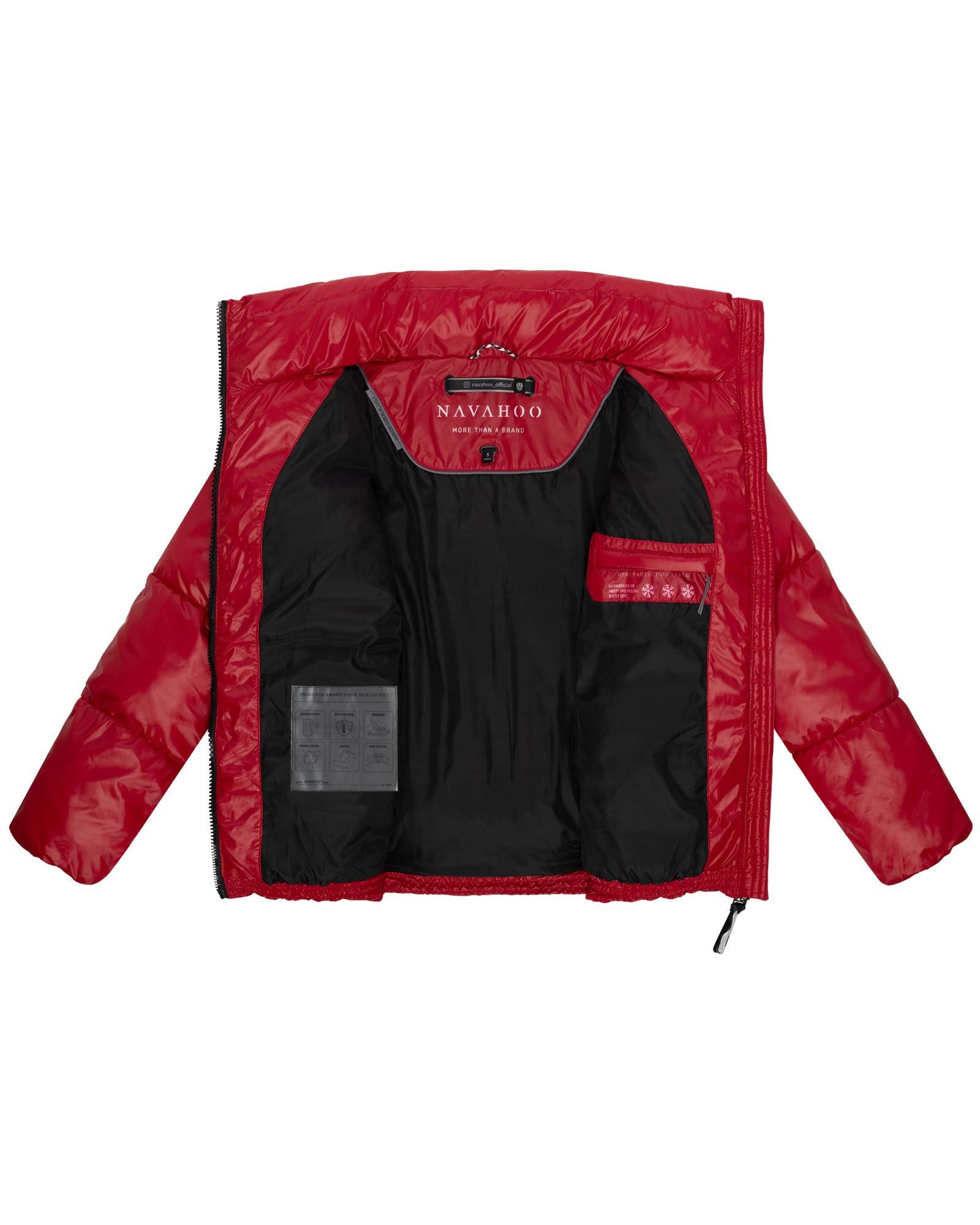 Navahoo Kurzjacke Eispracht 14 Kurze gesteppte Damen Winterjacke