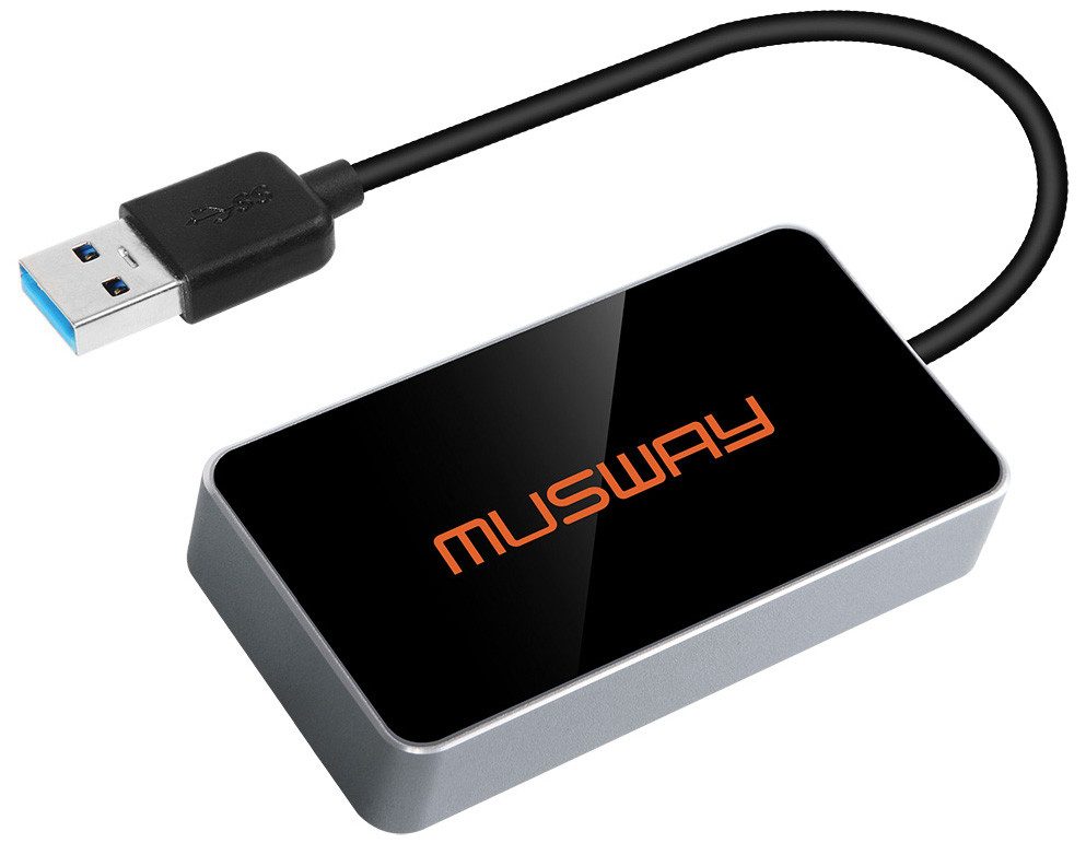 Musway MUSWAY BTS HD Audiostreaming USB Dongle Endverstärker