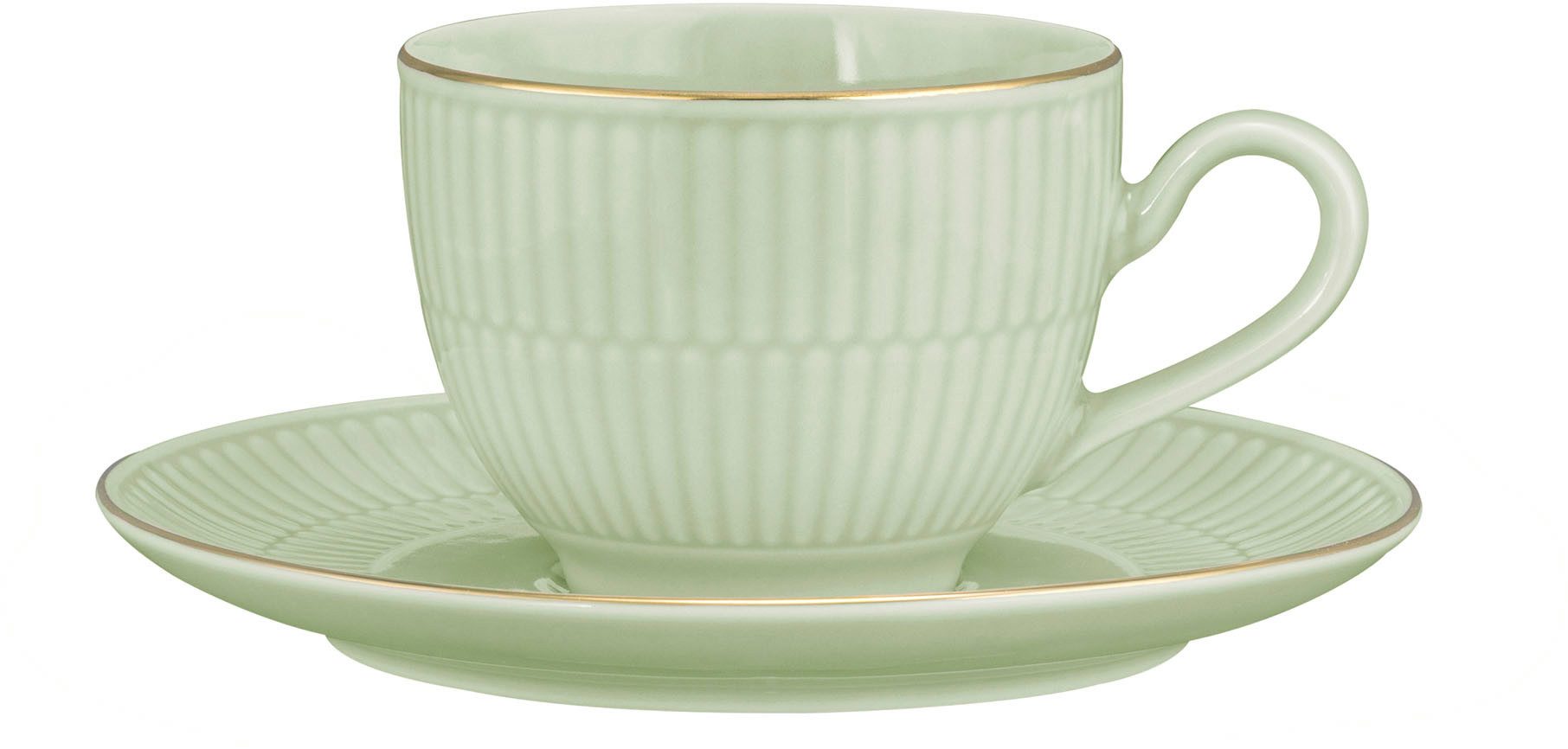 Seltmann Weiden Untertasse Amina, (1 St), Kombinierbare Untertasse für: Kaffeetasse, Teetasse 0,22 l, Becher