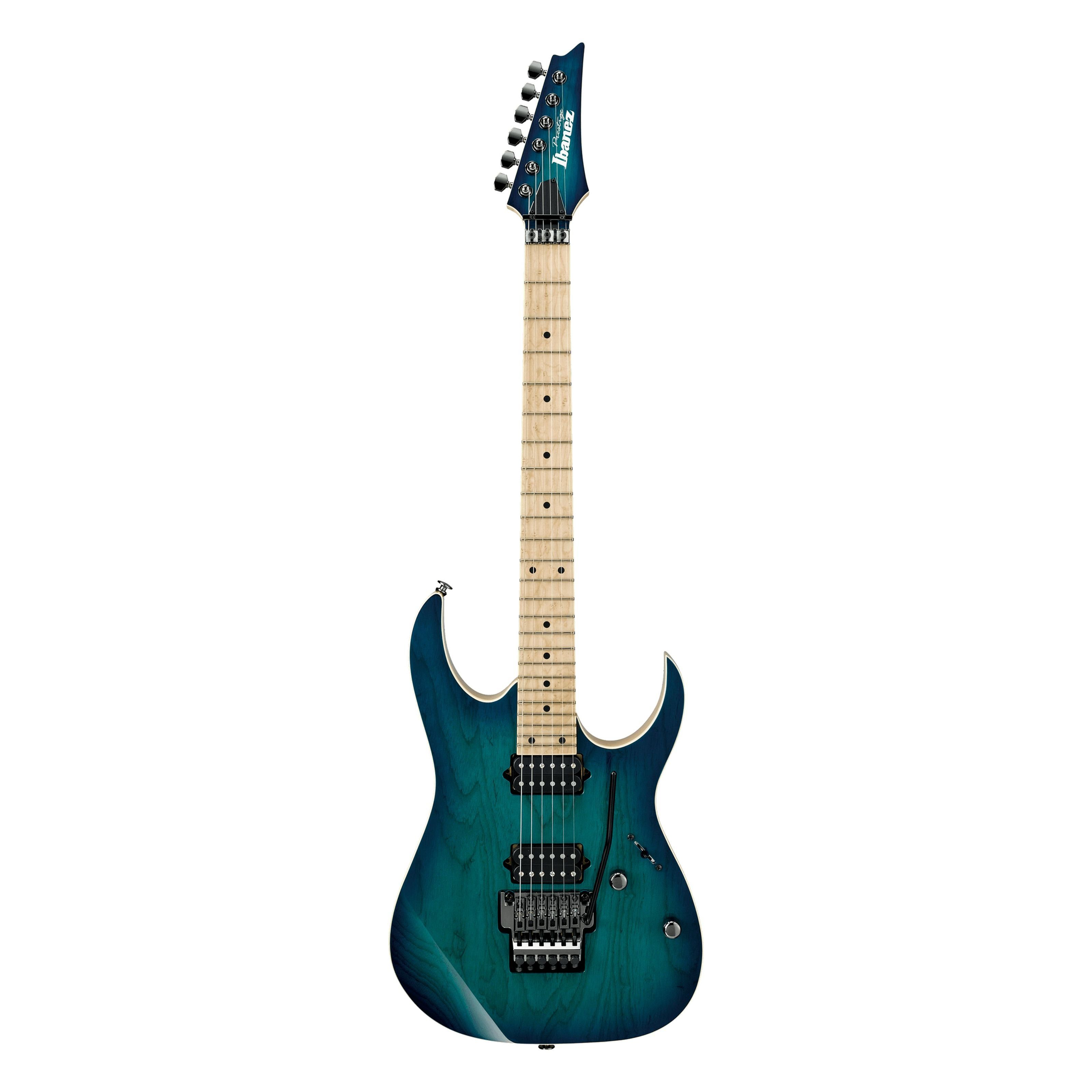 Ibanez E-Gitarre, E-Gitarren, Ibanez Modelle, Prestige RG652AHM-NGB Nebula Green Burst - E-Gitarre