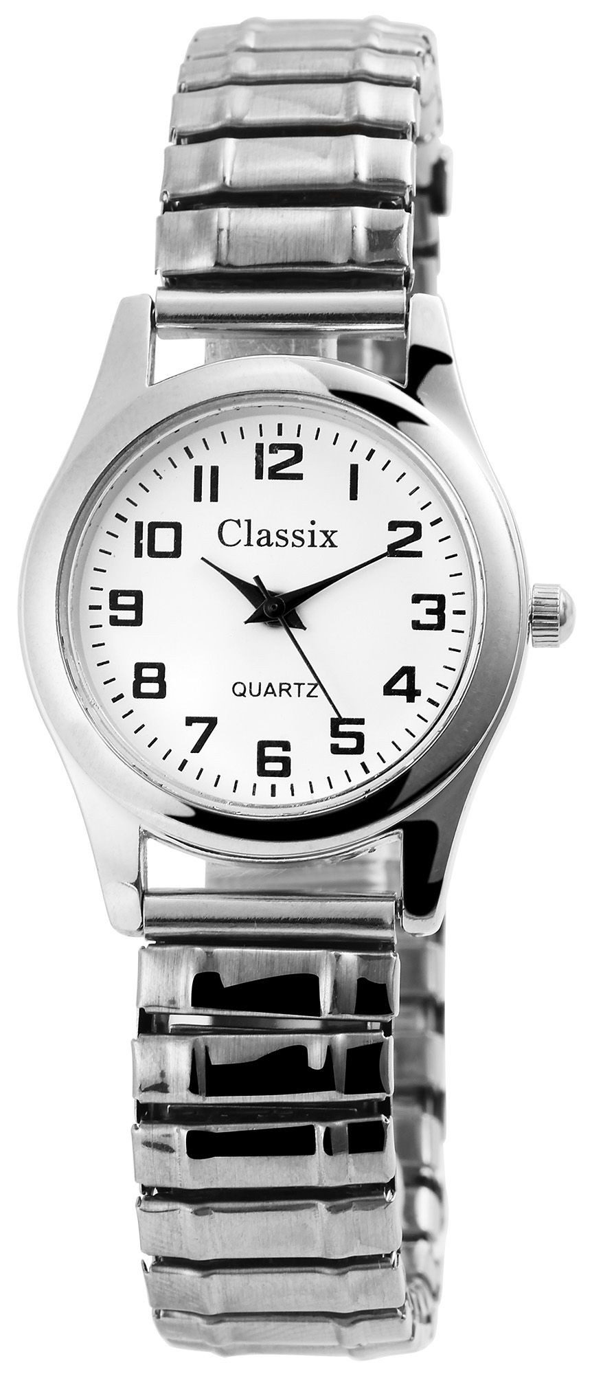 Clasixx Quarzuhr CX0007 Clasixx Damenuhr mit Edelstahlzugarmband, Damenuhr günstig online kaufen