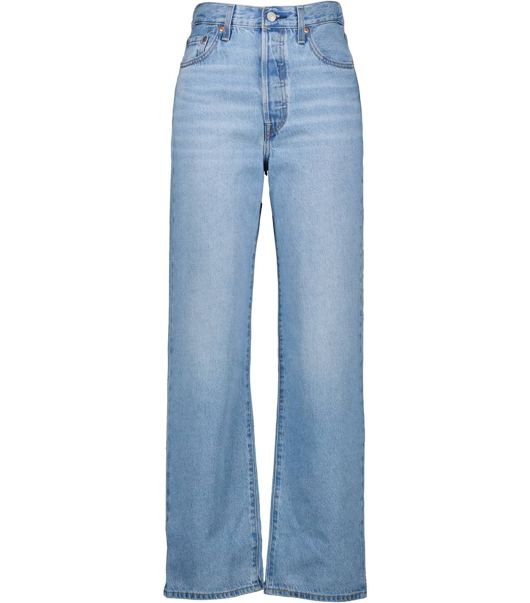 Levi's® 5-Pocket-Jeans Damen Jeans RIBCAGE STRAIGHT günstig online kaufen