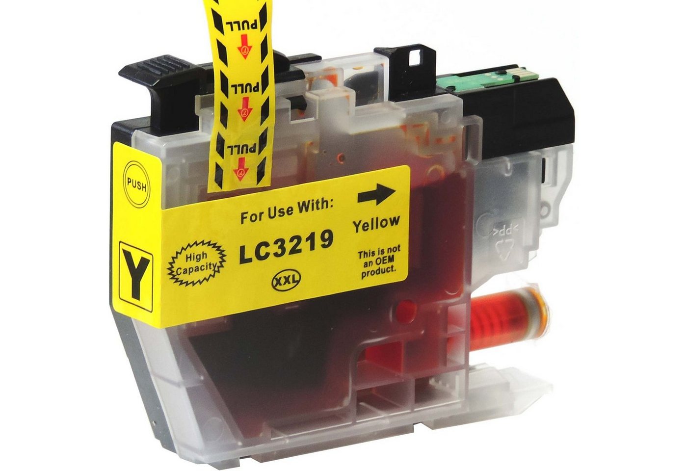 Thumbnail - Kompatibel Brother LC-3219 XXL Gelb Tintenpatrone (Einzelpatrone, DWF)