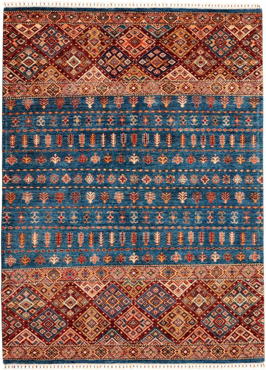 Orientteppich Arijana Shaal 180x245 Handgeknüpfter Orientteppich, Nain Trading, rechteckig, Höhe: 5 mm
