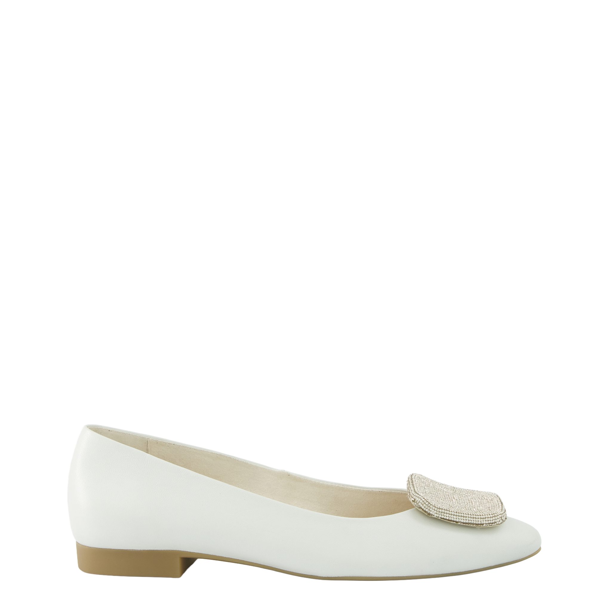 Paul Green 1181-029, Ballerina, Off-White, Damen Ballerina