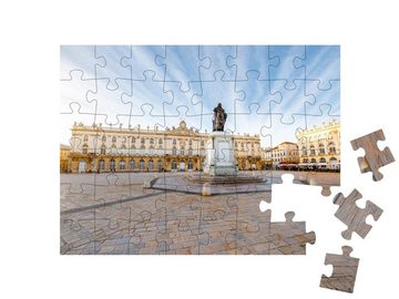 puzzleYOU Puzzle Denkmal in der Altstadt von Nancy, Frankreich, 48 Puzzleteile, puzzleYOU-Kollektionen Frankreich