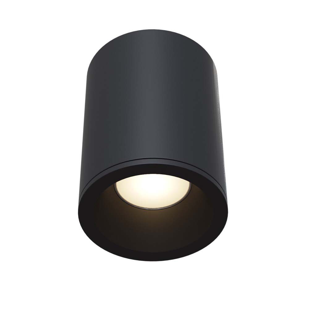 IP65 Deckenleuchte Lampe Alu Maytoni Schwarz Deckenspot D Deckenspot, Badezimmerleuchte