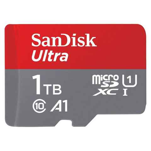 Sandisk microSDXC Ultra 1TB Speicherkarte (1000 GB, UHS-I Class 10, 150 MB/s Lesegeschwindigkeit)