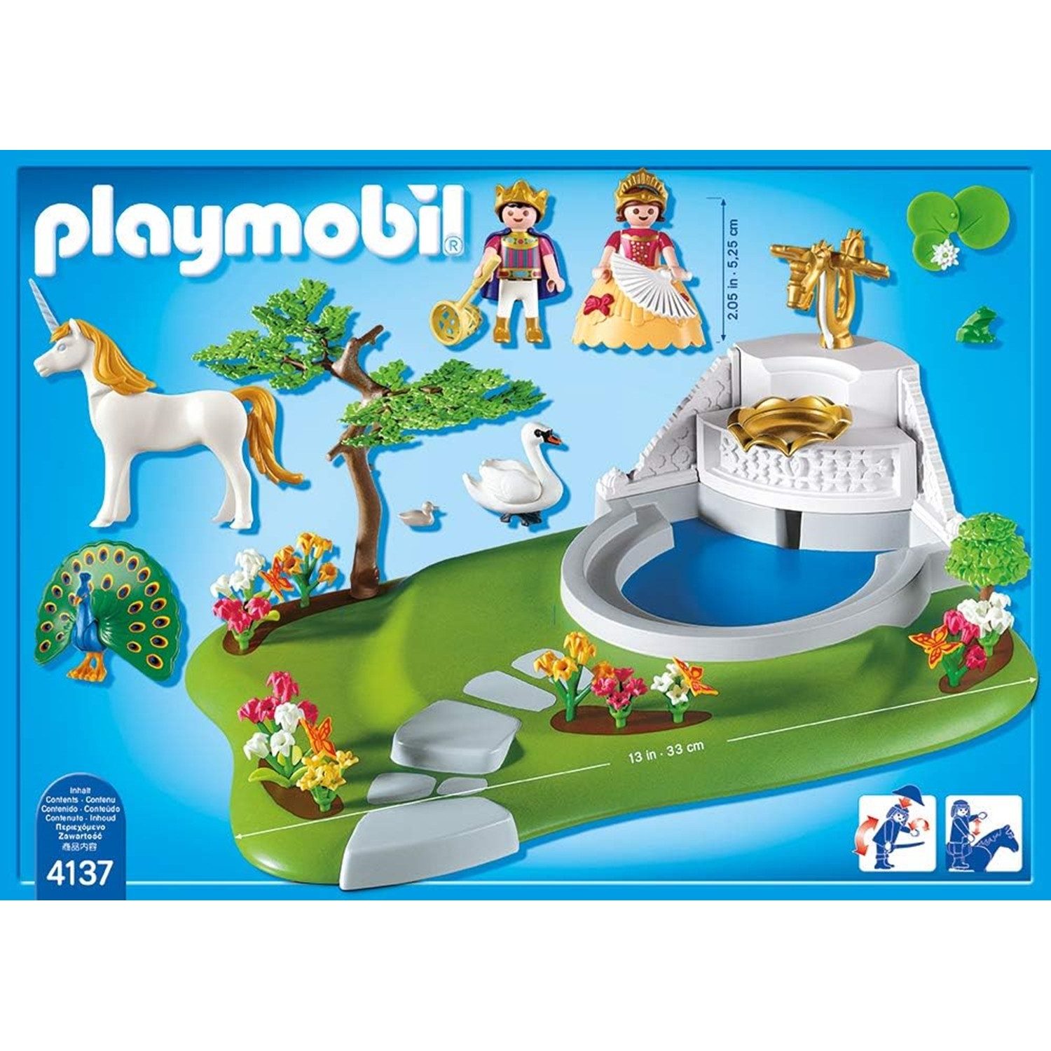 Playmobil® 4137 Märchenschlosspark Konstruktions-Spielset