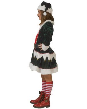 Funny Fashion Kostüm Weihnachtselfen Wichtel Kostüm 'Ginger' für Mädche