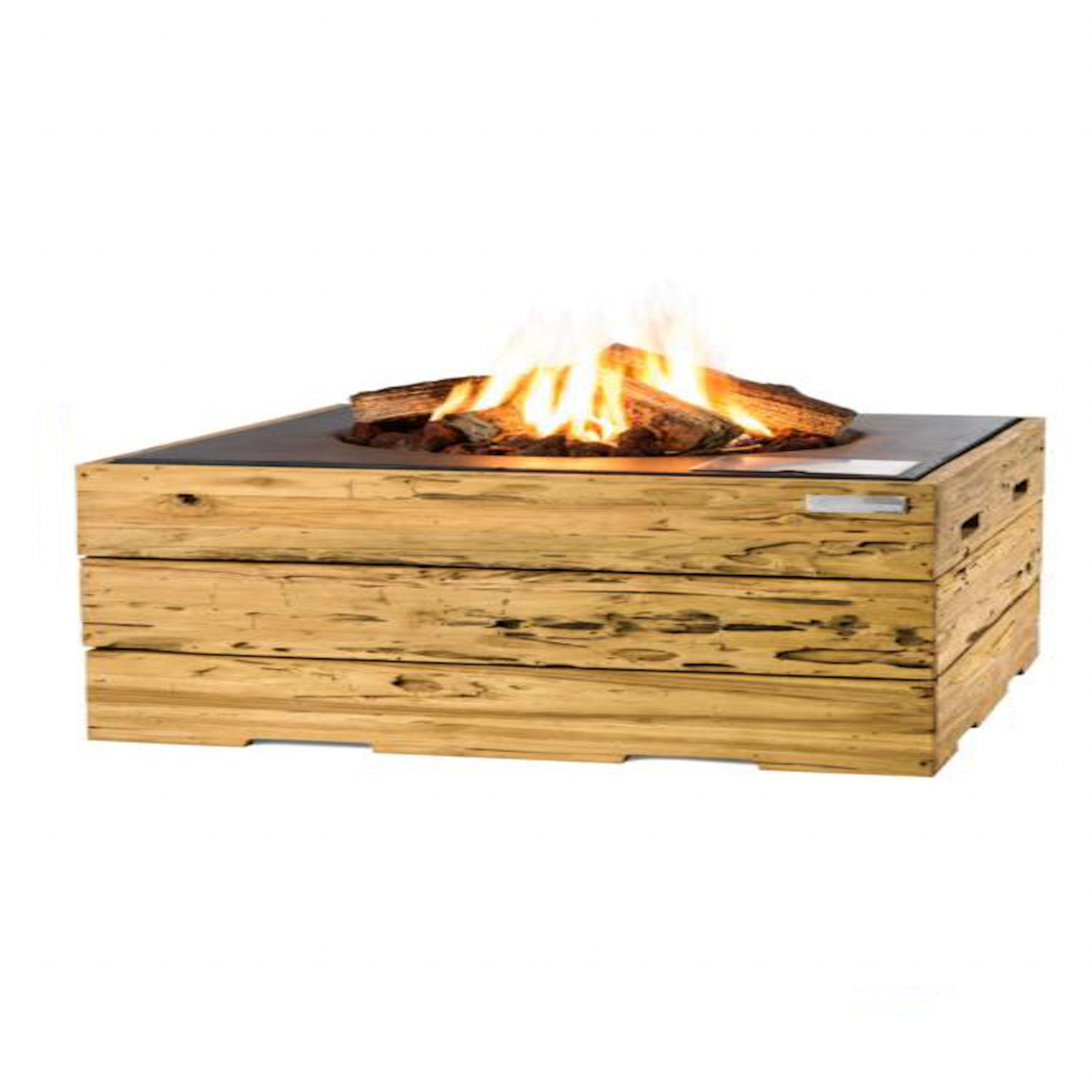 Happy Cocooning Feuertisch Happy Cocooning Mania Feuertisch 19,5 kW rechteckig 107x80x45 cm