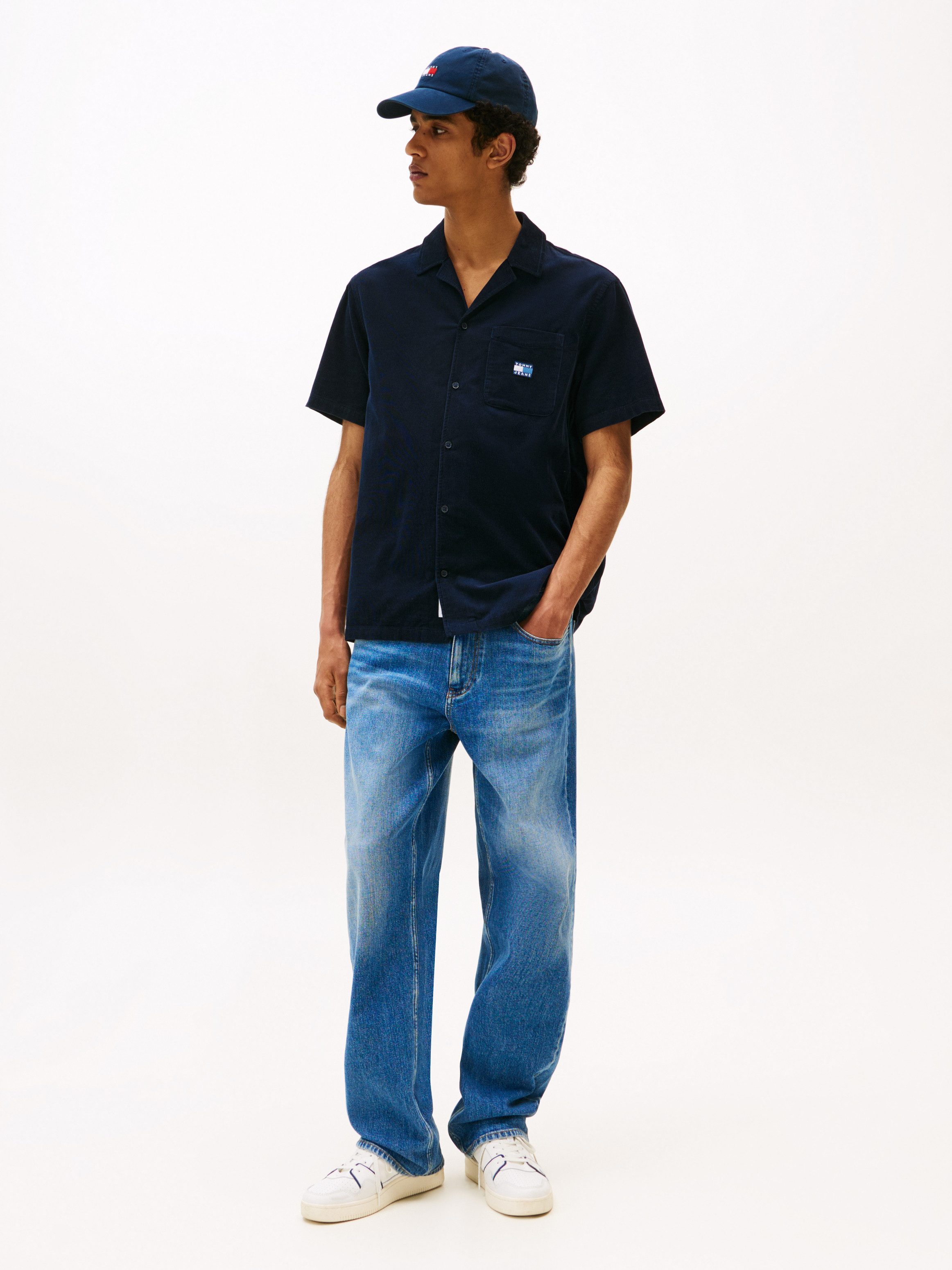 Tommy Jeans Kurzarmhemd TJM CORD REG günstig online kaufen