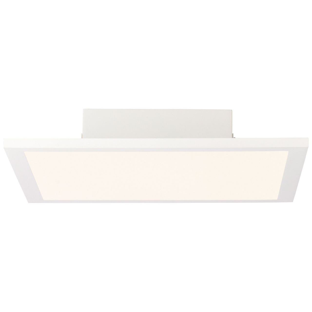 LED weiß Buffi Aufbauleuchte Deckenaufbau-Paneel Brilliant 1x Lampe 18W Buffi, 2700K, 30x30cm LED integrie