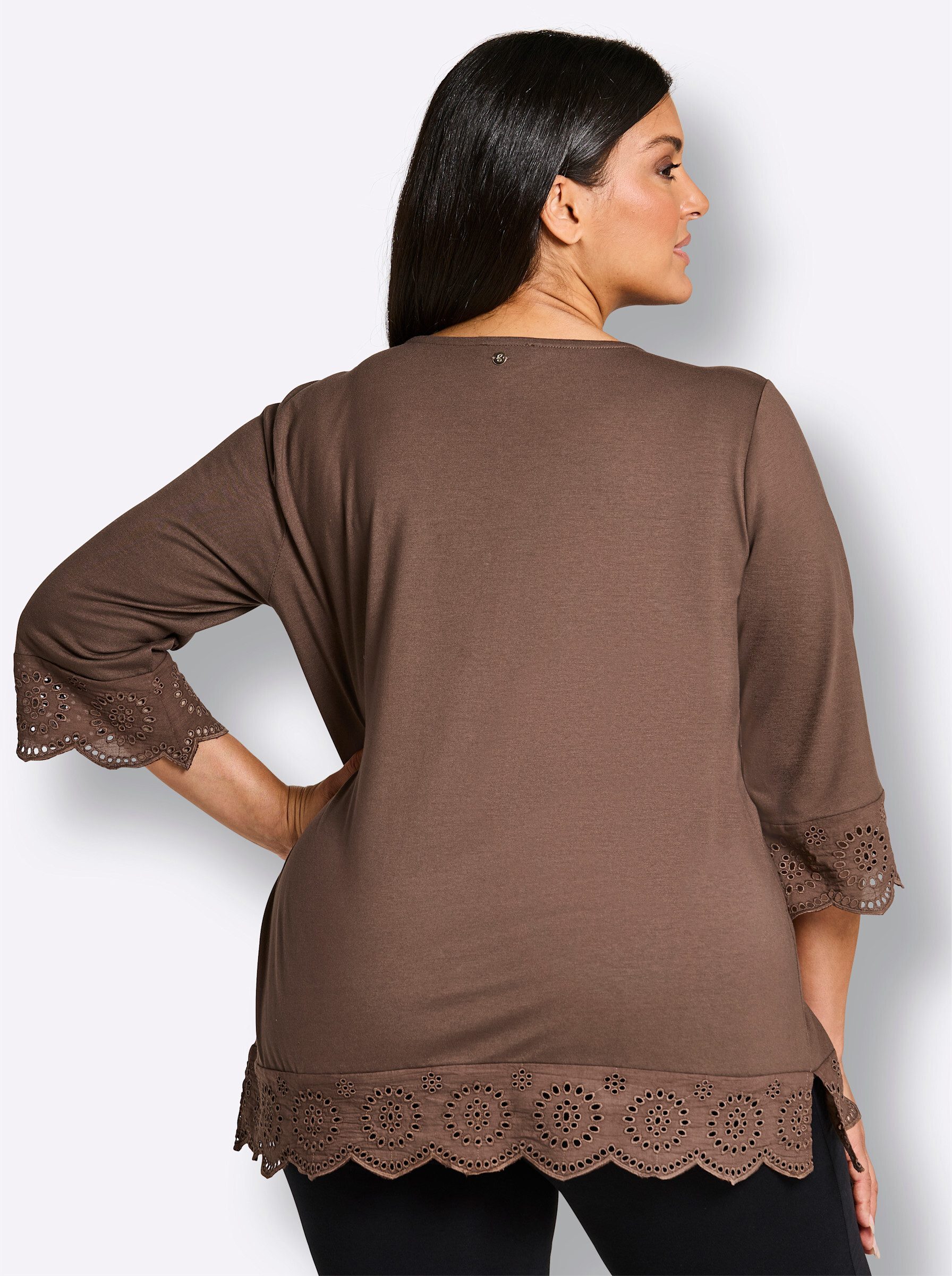 Sheego T-Shirt 3/4-Arm-Shirt 3/4-Arm – Bild 2 von 5