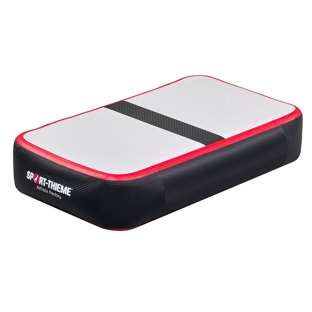 Sport-Thieme Bodenturnmatte AirBlock Carbon, Verschiedene Trainings-Intensitäten – über Druck regulierbar