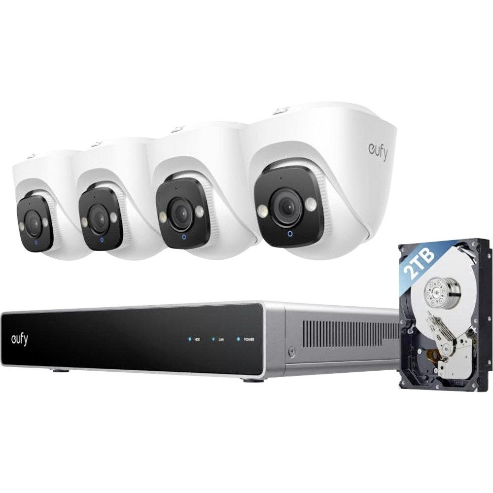 eufy Überwachungskamera eufy eufy NVR Security System E41 E8P10321 Kabelgebunden, LAN IP-Netzw
