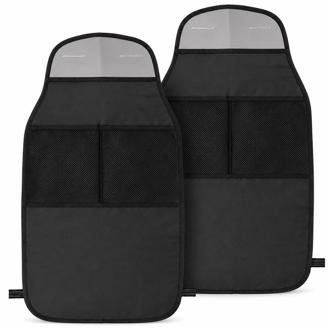MidGard Auto-Rückenlehnentasche Premium Rückenlehnenschutz Organizer für Autositz, Rücksitzschoner (2-tlg)